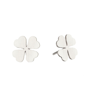 Four Leaf Clover Earring Lucky Pendant Charm Earring Faith Hope Love Lucky Earring for Women Girls Personalized Jewelry Gift 