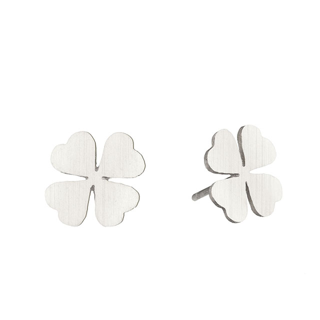 Four Leaf Clover Earring Lucky Pendant Charm Earring Faith Hope Love Lucky Earring for Women Girls Personalized Jewelry Gift 