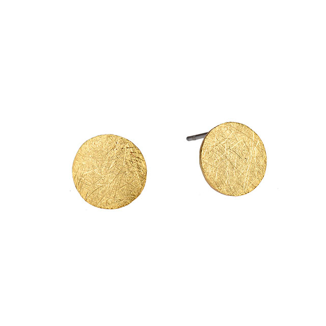 Geometric earrings round earrings, gold, silver, and rose gold. Fashionable women's earrings.
