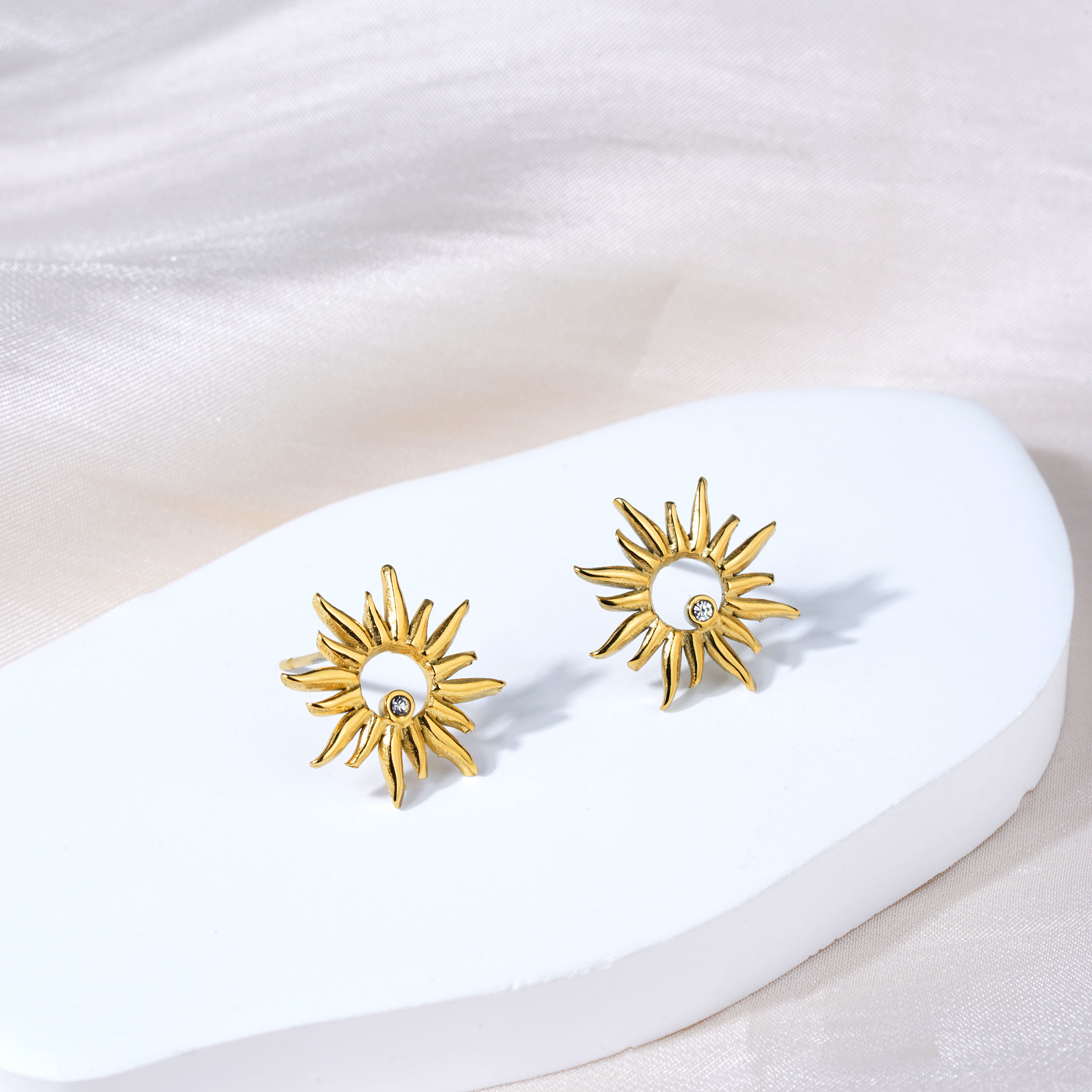 Sun and Moon Earring for Women Girls 