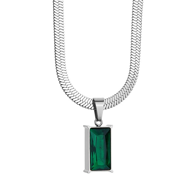 Custom Stainless Steel Jewelry Snake Chain Trendy Necklaces 