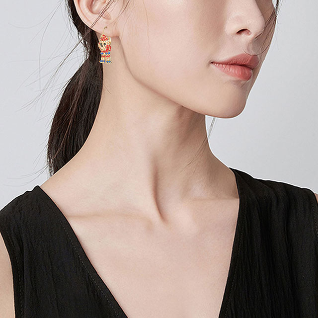 Fashion Christmas Earring Winter Holiday Gifts Supplier