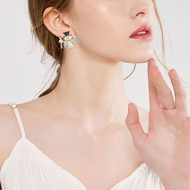 Luxury Exquisite Christmas Brooch Pin Snowman Santa Claus Boot Garland Fashion Jewelry Gift Christmas Decoration Brooches