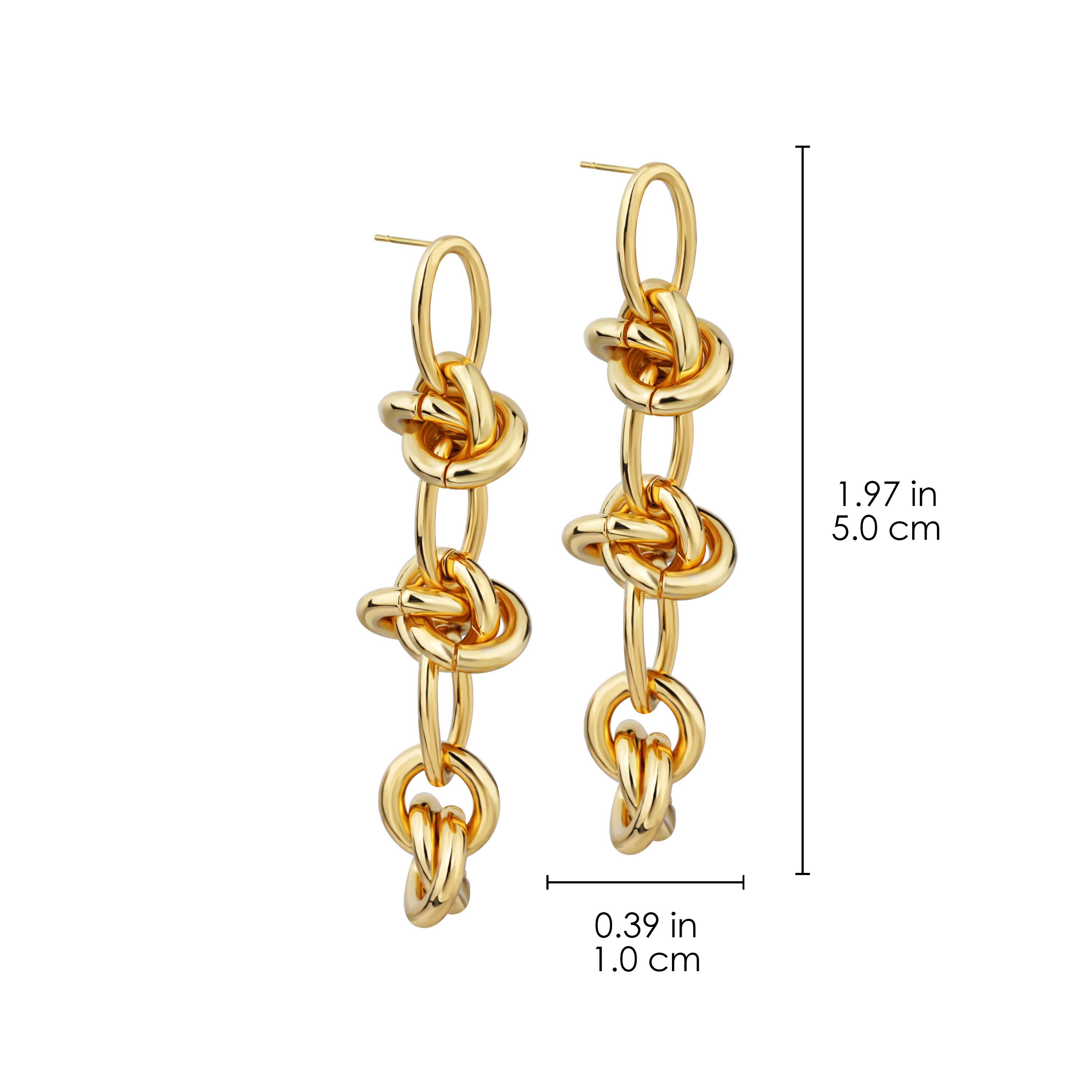 Custom Knot Long Tassel Earrings For Women