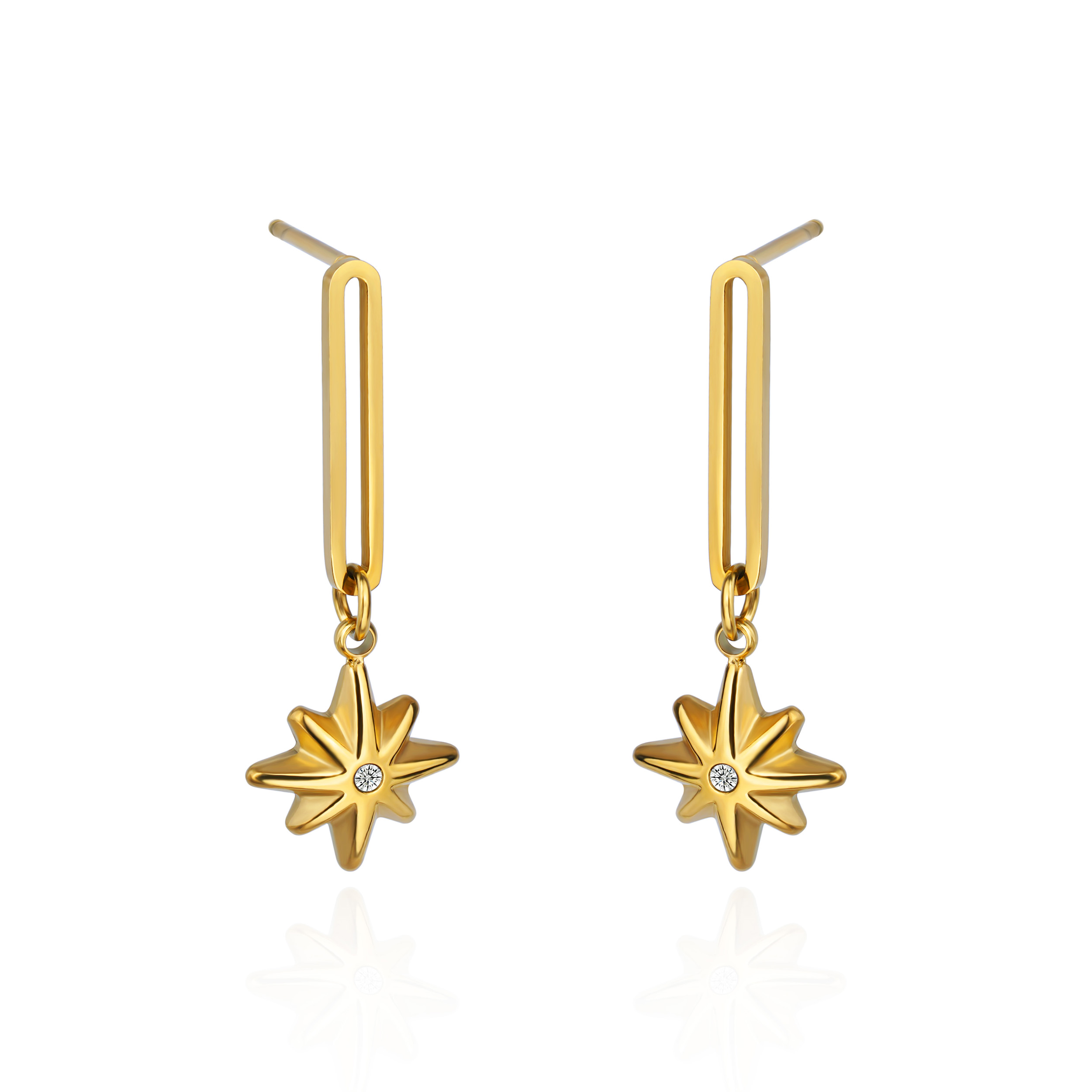 Sun and Moon Earring for Women Girls 