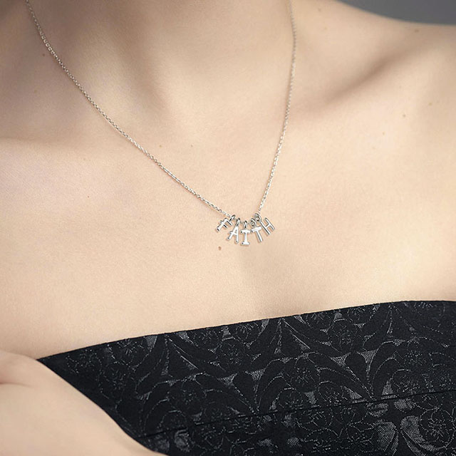 Cross Necklaces for Women Silver Gold Plated Dainty Small Heart Cross Necklace Pendant Faith Necklace Prayer Charm Christian Religious Birthday Christmas Jewelry for Women Girls