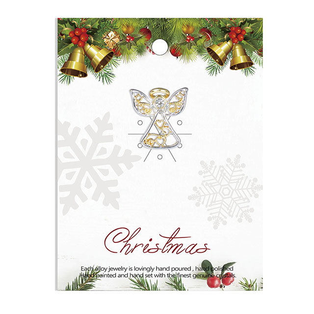 Guardian Angel Pins Christmas Brooches