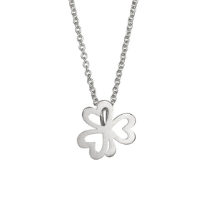 Four Leaf Clover Necklace Lucky Shamrock Pendant Charm Necklace Faith Hope Love Lucky Necklace for Women Girls Personalized Jewelry Gift