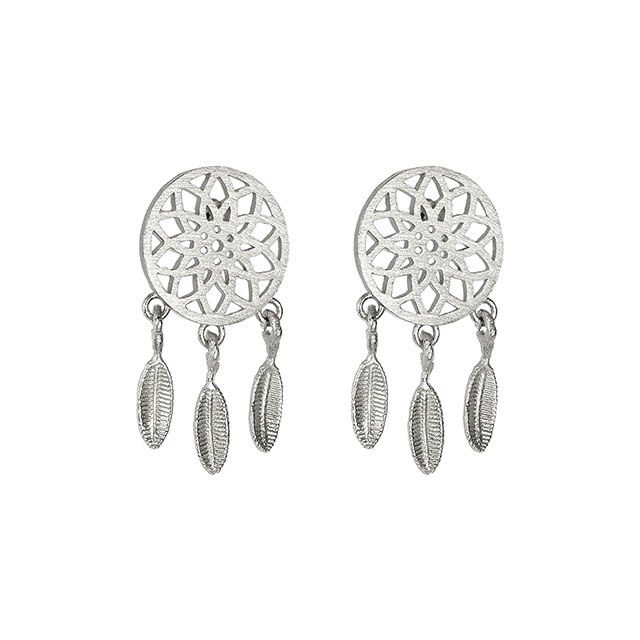 Dream Catcher Earring for Women Feather Pendant Earrings