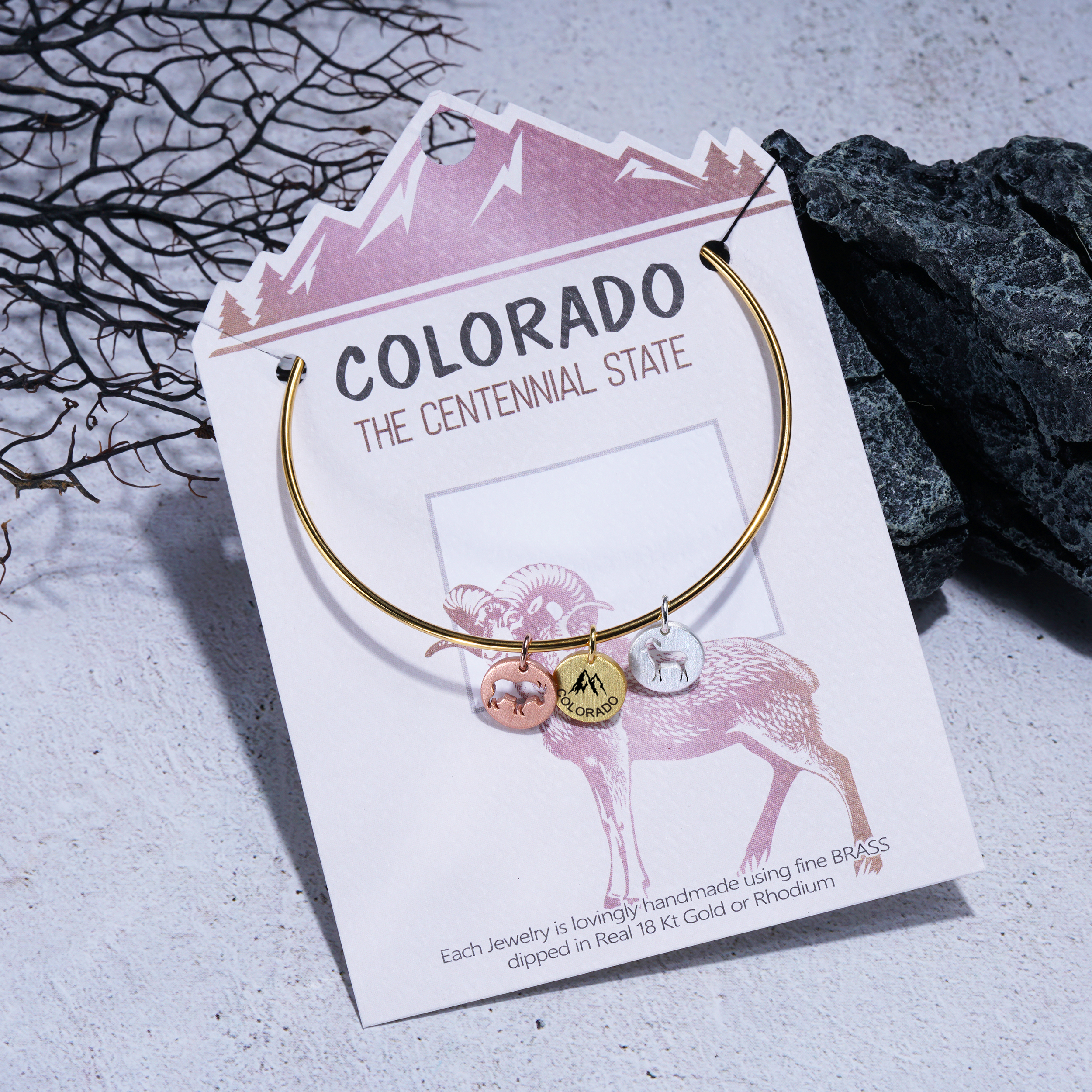 Customize 3 Disc Pendant Wildlife Animal Cutout Necklace 