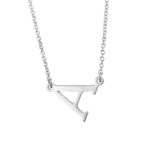 Dainty Tiny Initial Necklace A-Z Alphabet Letter Pendant 