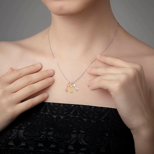 Starfish Pineapple Palm Tree Cross Heart Moon Pendant Necklace for Girls Boho Summer Jewelry Gift