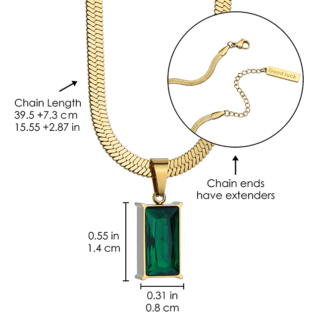 Custom Stainless Steel Jewelry Snake Chain Trendy Necklaces 