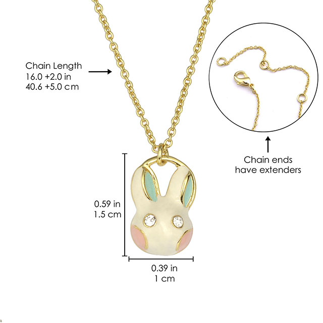  Animal Gold Plated Bunny Minimalist Jewelry