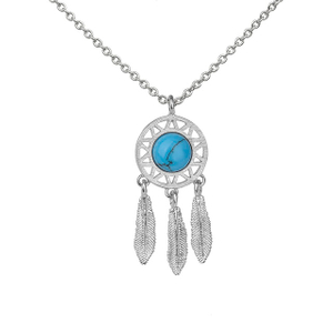 Dream Catcher Necklace for Women Feather Pendant Charm Dream Catcher Necklaces for Women Girls Birthday Jewelry Gifts.