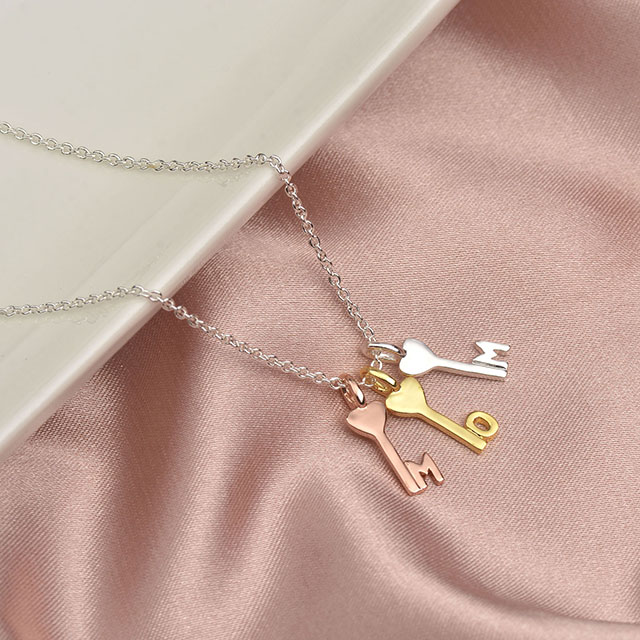 Starfish Pineapple Palm Tree Cross Heart Moon Pendant Necklace for Girls Boho Summer Jewelry Gift