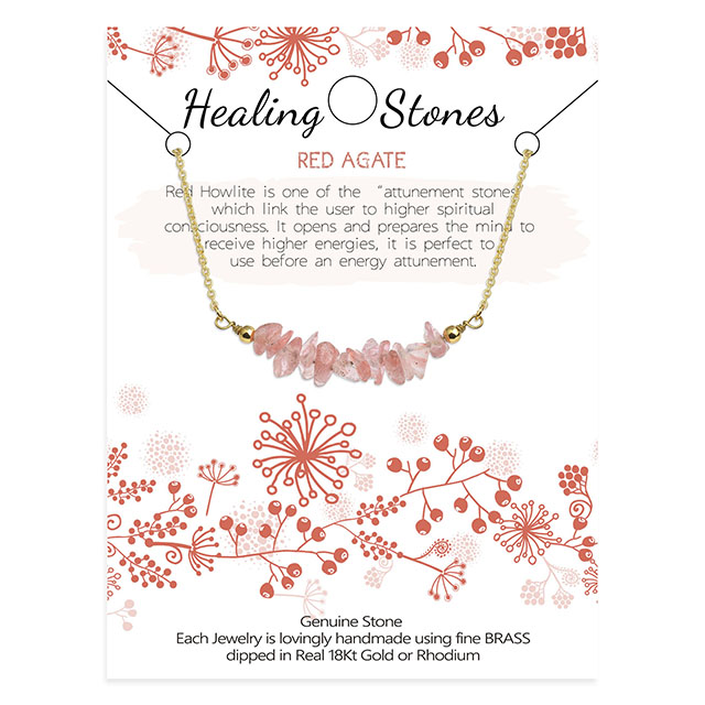 Gold Or Silver Plated Dainty Gemstone Bar Necklaces for Women 